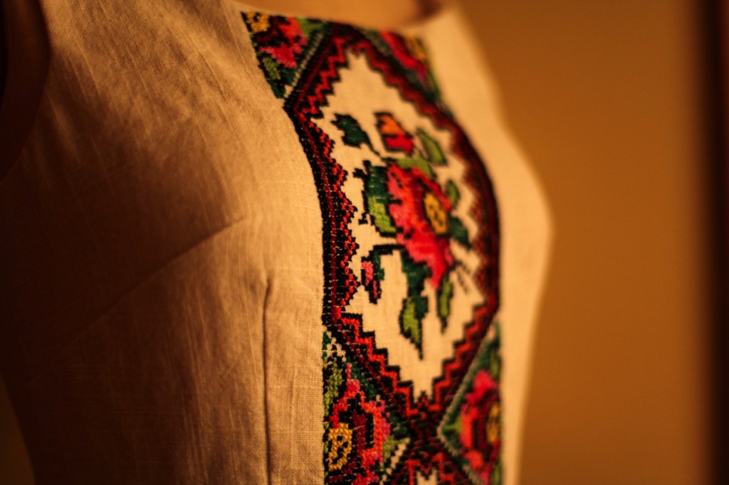 Ukrainian Russian hand embroidered dress marusya marusya