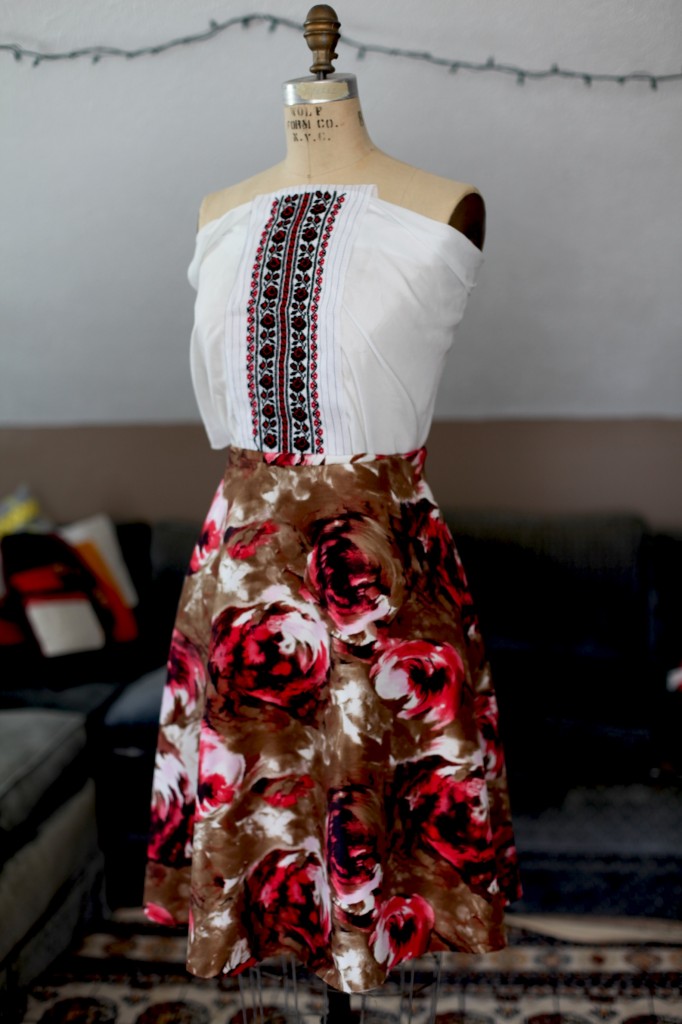 Ukrainian bridesmaid dress