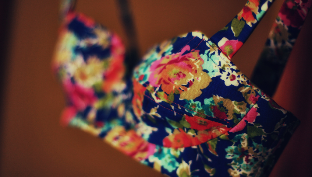 Retro Floral Swimsuit