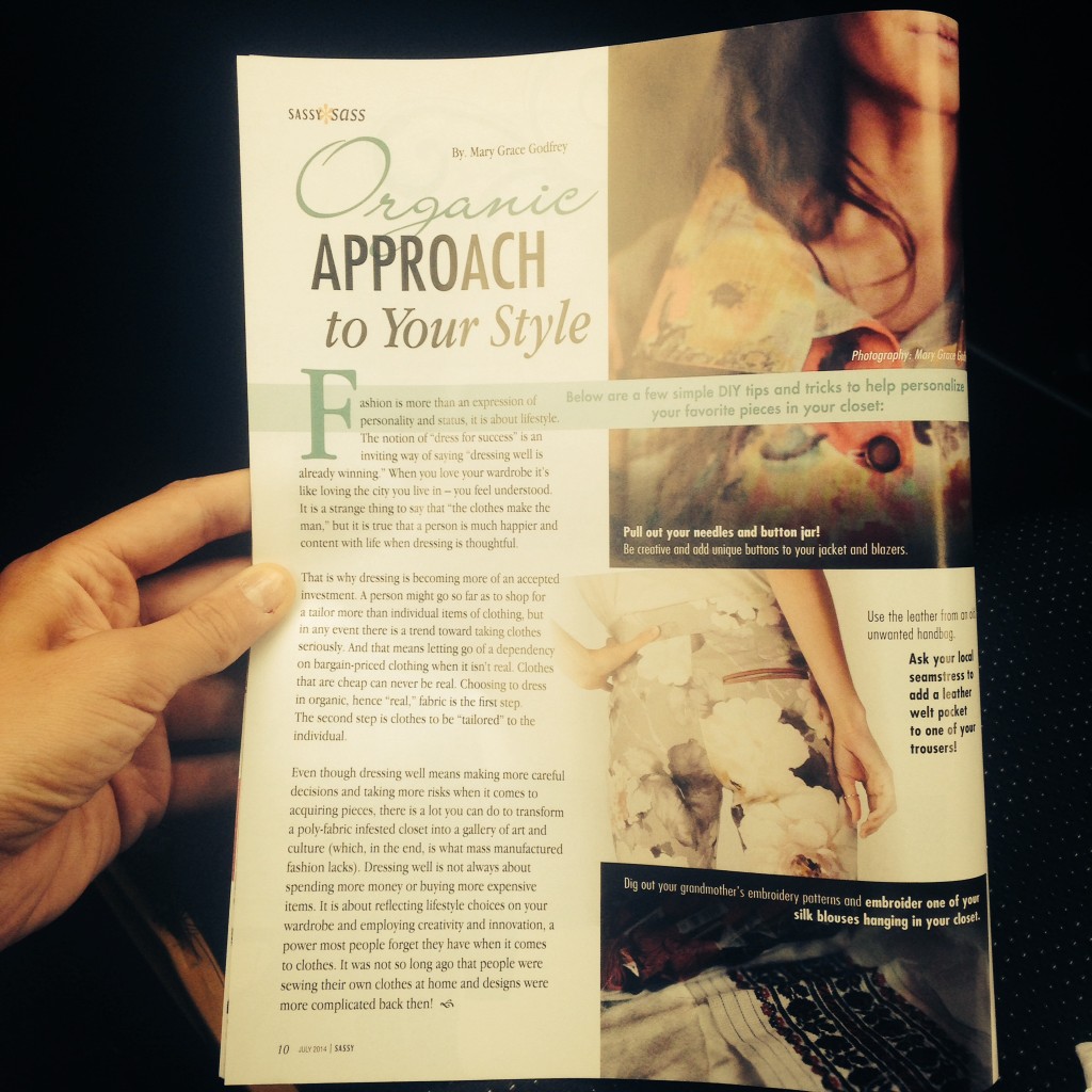 Organic approach to your style Sassy Magazine