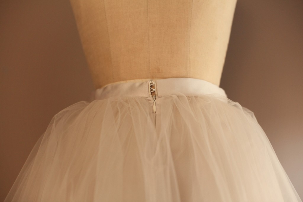 Champagne Bridal skirt 