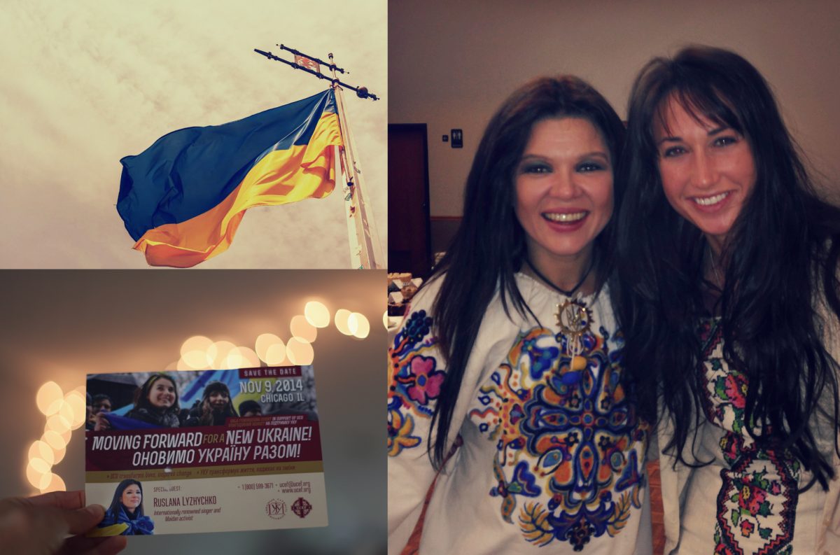 Ukrainian Catholic University Benefit Chicago Ruslana Lyzhychko Maidan Anagrassia