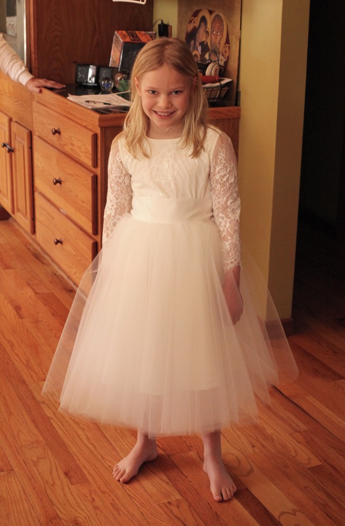 Ivory White First Holy Communion Dress
