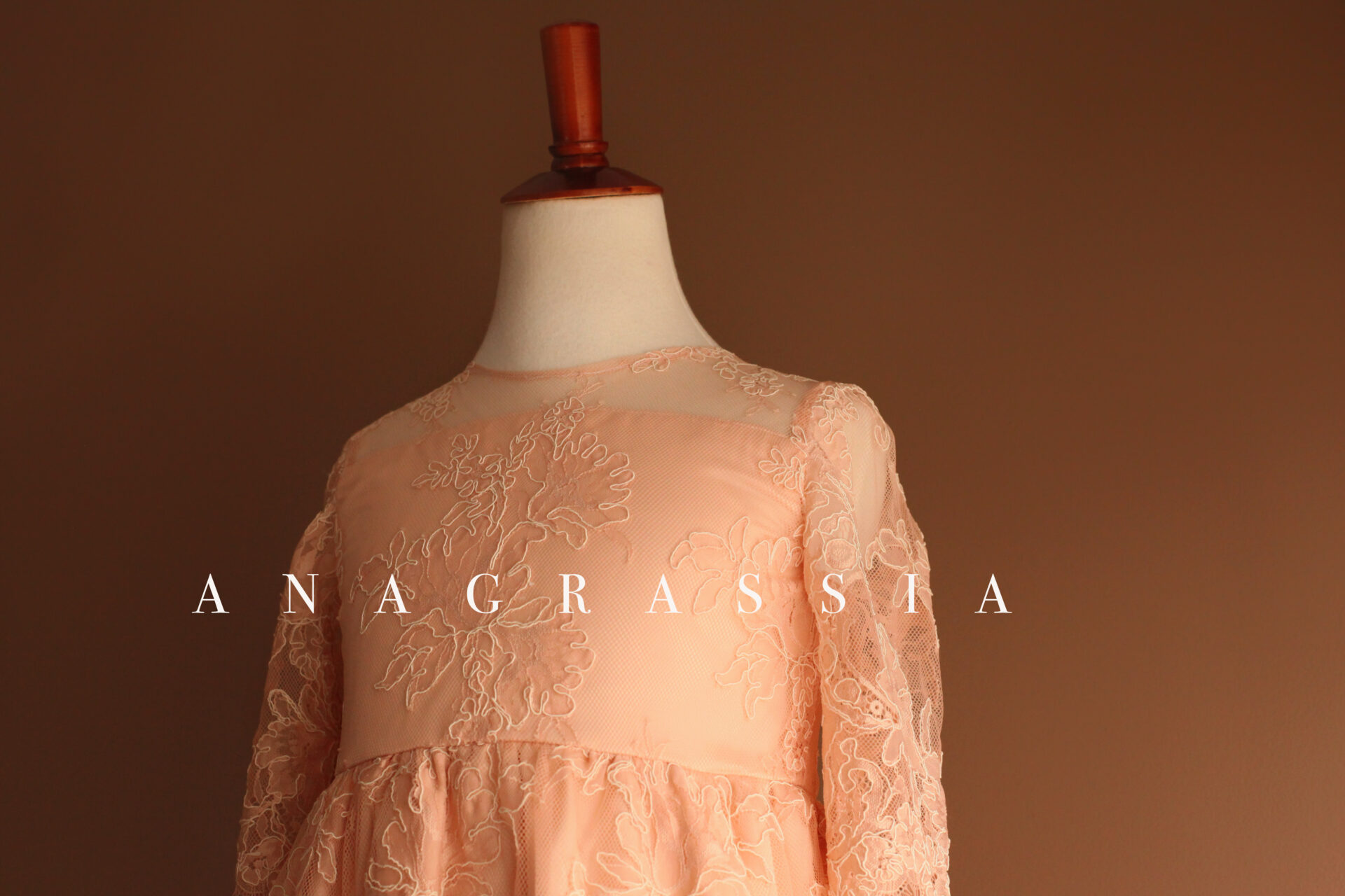 Isabel Blush Pink Silk Cotton Illusion Sweetheart Neckline Unlined Long Sleeve Scallop Lace Edge Easter Communion Flower Girls Couture Handmade Girl Dress Sew