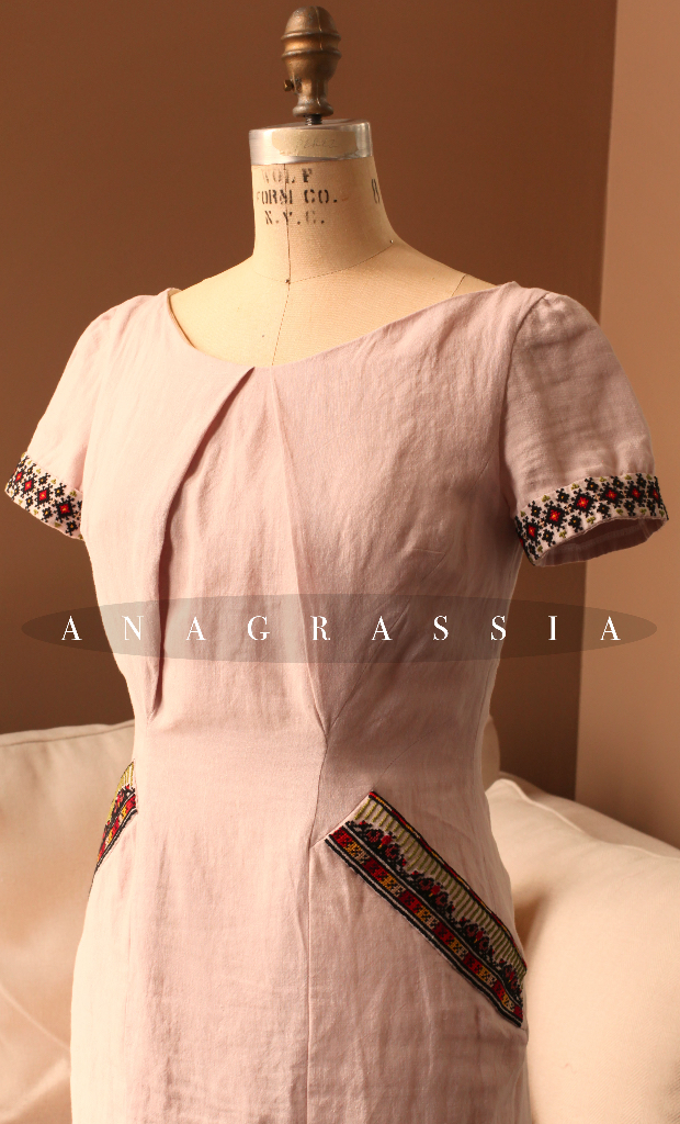 EASTER Ukrainian embroidered burdastyle anagrassia dress 18