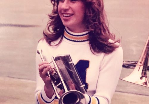 michigan cheerleader vintage 80s 70s look alike