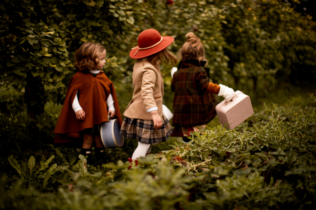 fall plaid kids coats