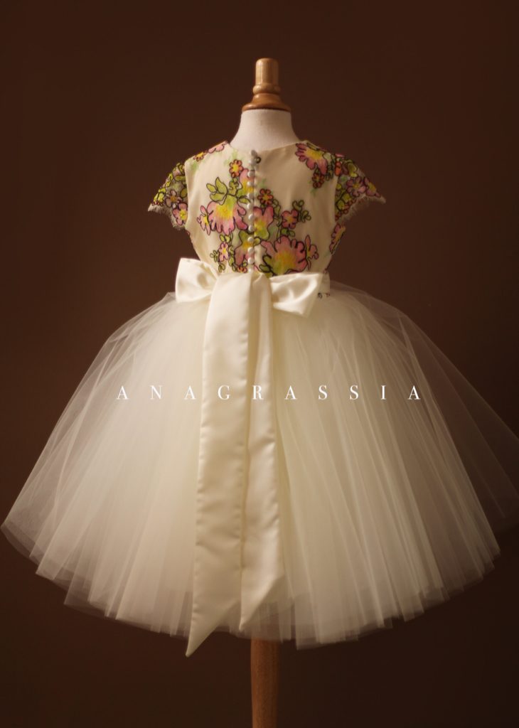 Luxury flower girl dress