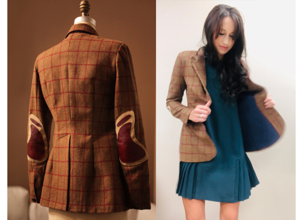 Tweed jackets discount with elbow patches