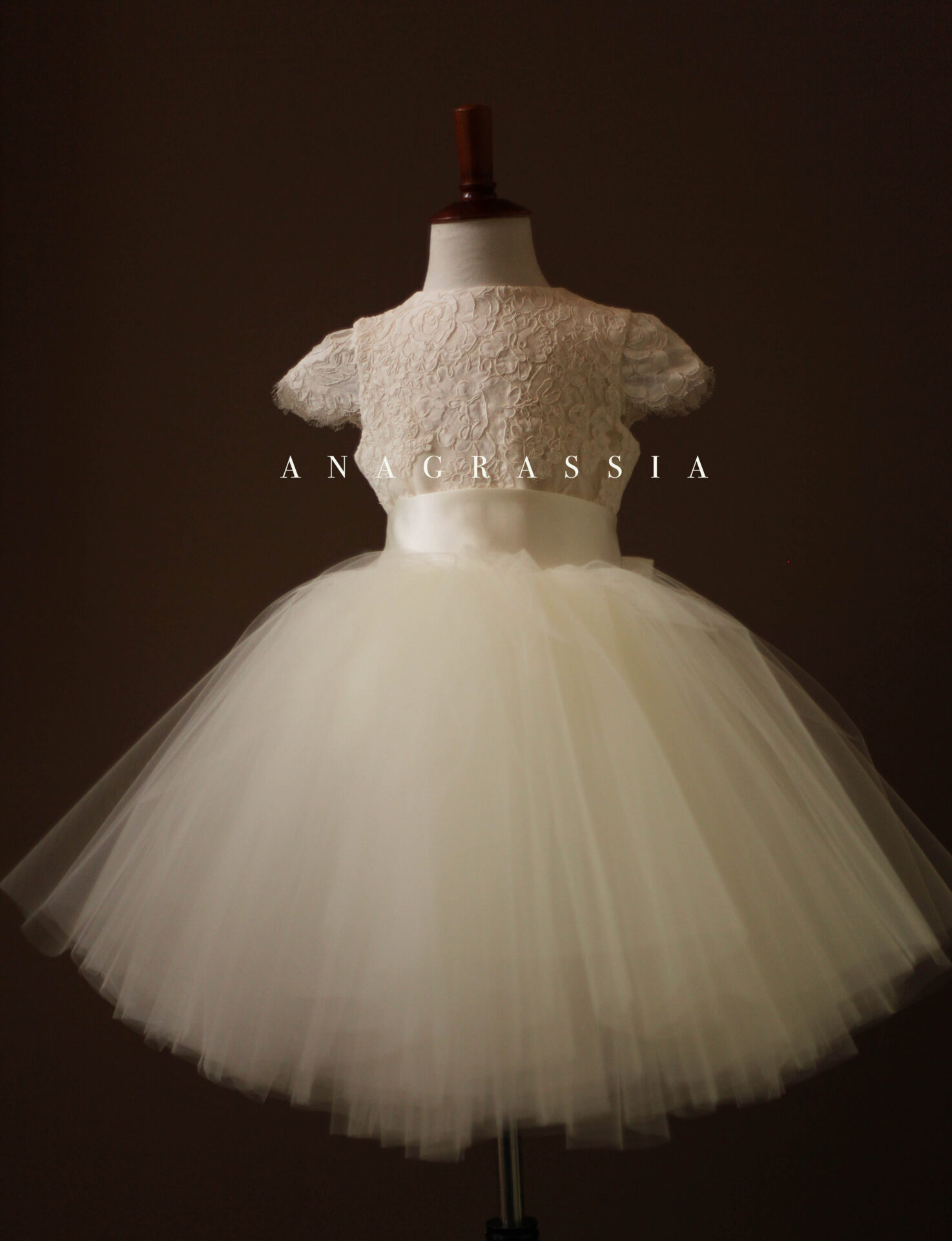 handmade lace communion dress