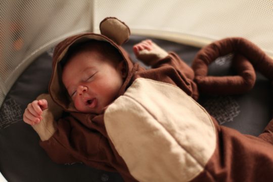 Monkey baby costume