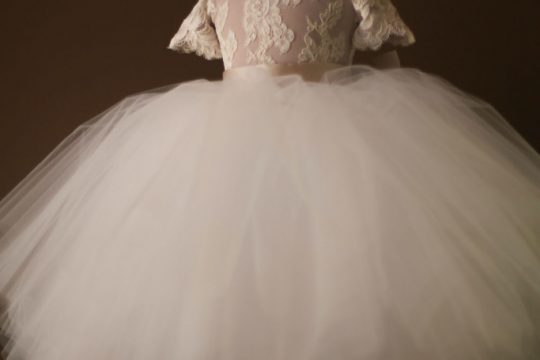 tutu flower girl dress