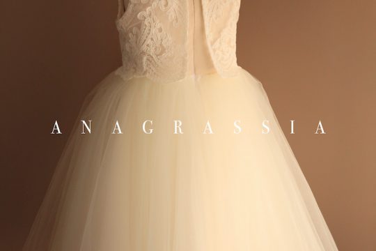 lace crop top dress for flower girls