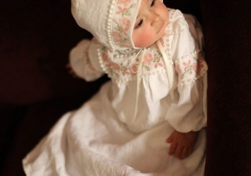 Christening Gown Long Sleeve