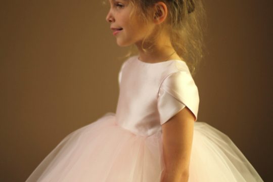 blush pink bat mitzvah dress