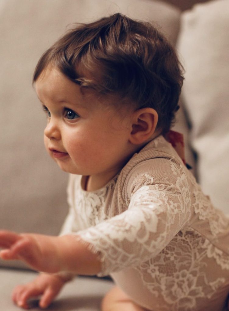 baby lace leotard