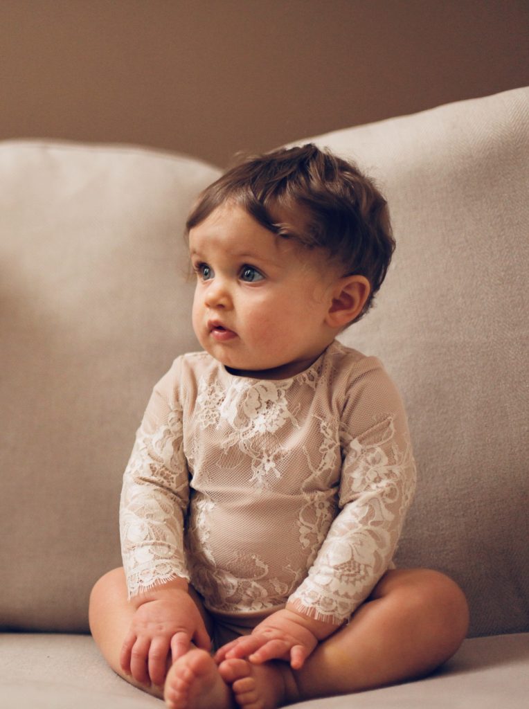 baby lace onesie