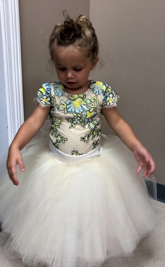 light blue flower girl dresses