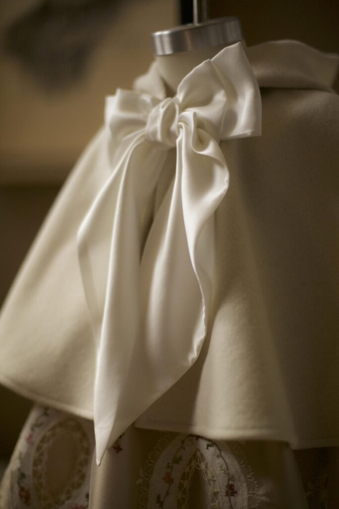 flower girl cape