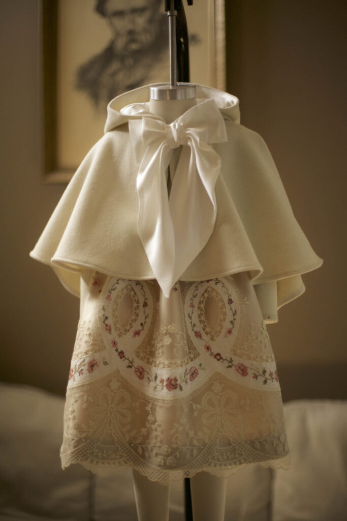 winter flower girl dress